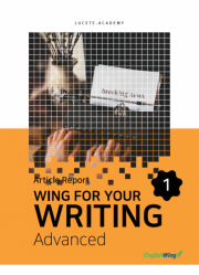 Wing for your Writing Advanced Article Report 1